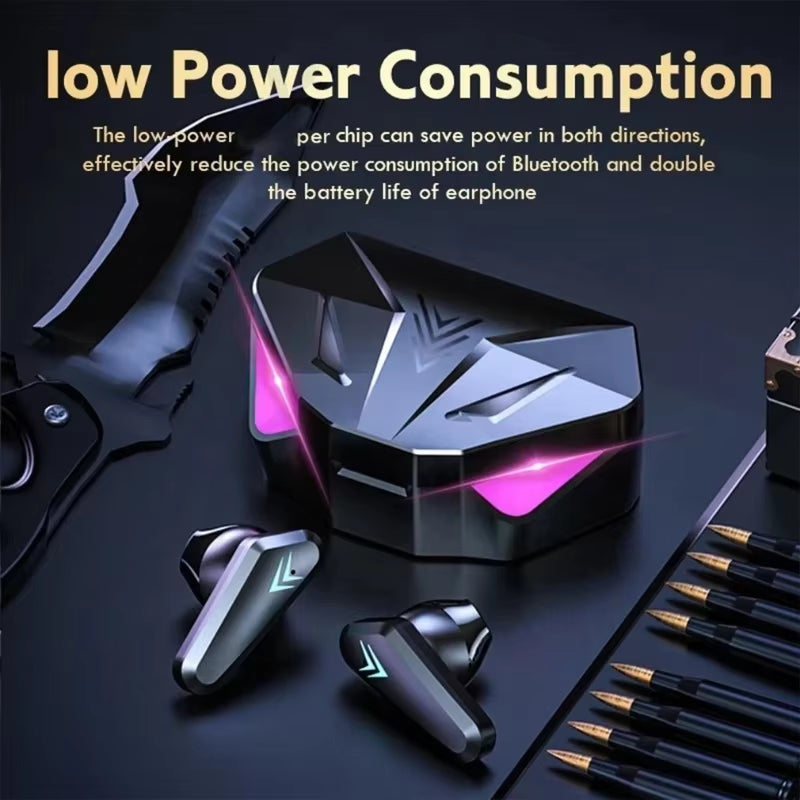 Auriculares Gamer X15 TWS Con Pantalla LED