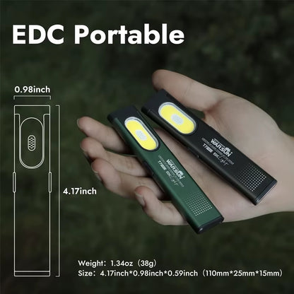 Linterna LED  T7 Recargable Con Base Magnética